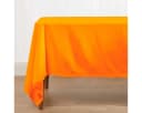 Homescapes Tischdecke Orange 100% Baumwolle Quadratisch Bild 1