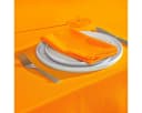 Homescapes Tischdecke Orange 100% Baumwolle Quadratisch Bild 3