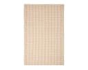 Homescapes Webteppich Vichy-Karo Beige-Weiß Baumwolle Bild 1