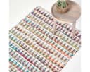 Homescapes Chindi-Teppich Bunt Handgewebt Baumwolle Bild 2
