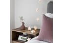 Lights4fun LED-Lichterkette 10er Papier Stern Warmweiß Timer Bild 1