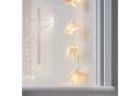Lights4fun LED-Lichterkette 10er Papier Stern Warmweiß Timer Bild 4