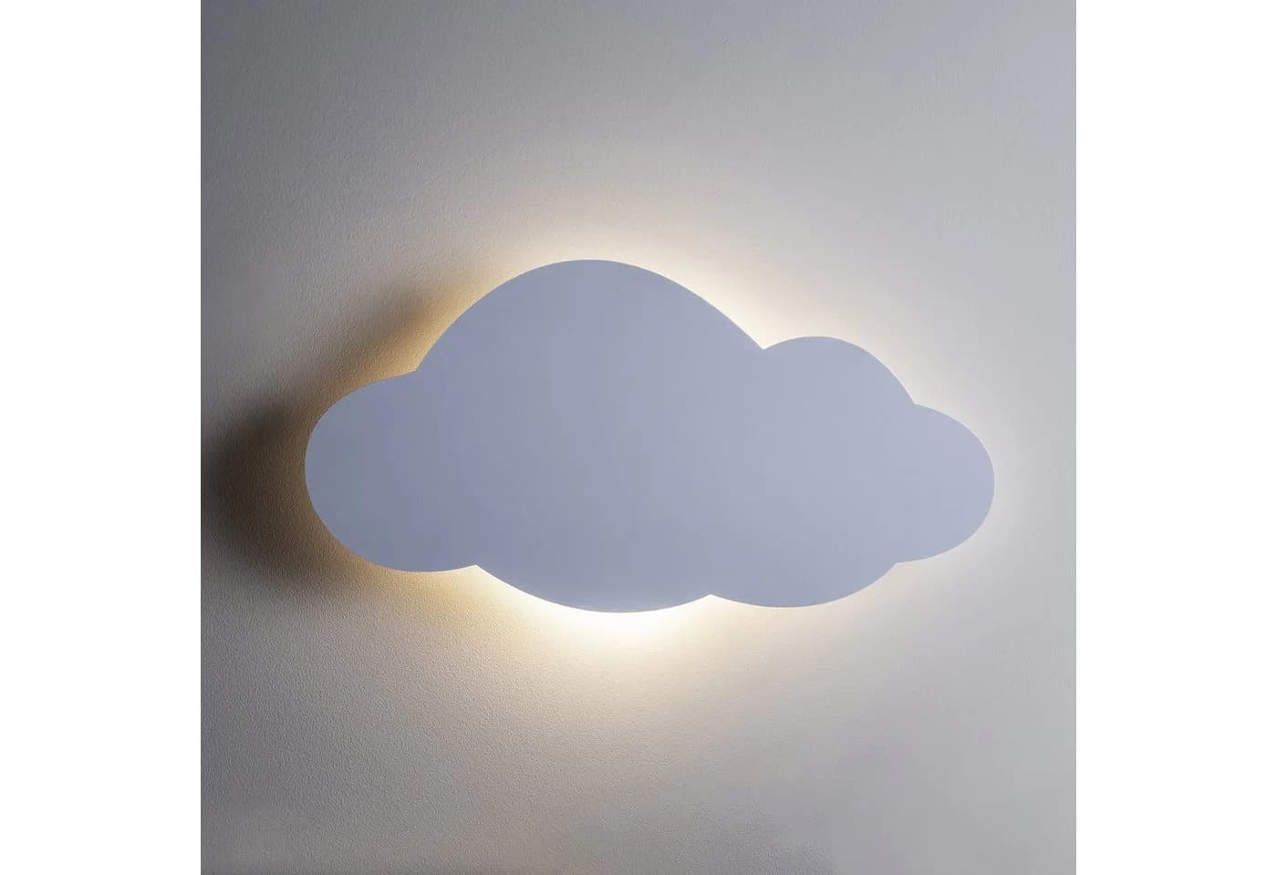 Lights4fun LED Wandleuchte Wolke Nachtlicht mit Fernbedienung - Bild 2