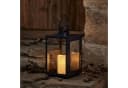 Lights4fun LED Laterne Malvern - Batteriebetrieben mit Timer Bild 1