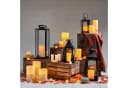 Lights4fun LED Laterne Malvern - Batteriebetrieben mit Timer Bild 3