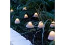 Lights4fun LED Gartenleuchte 12er Set Solar Stableuchten Pilze Grün Bild 2