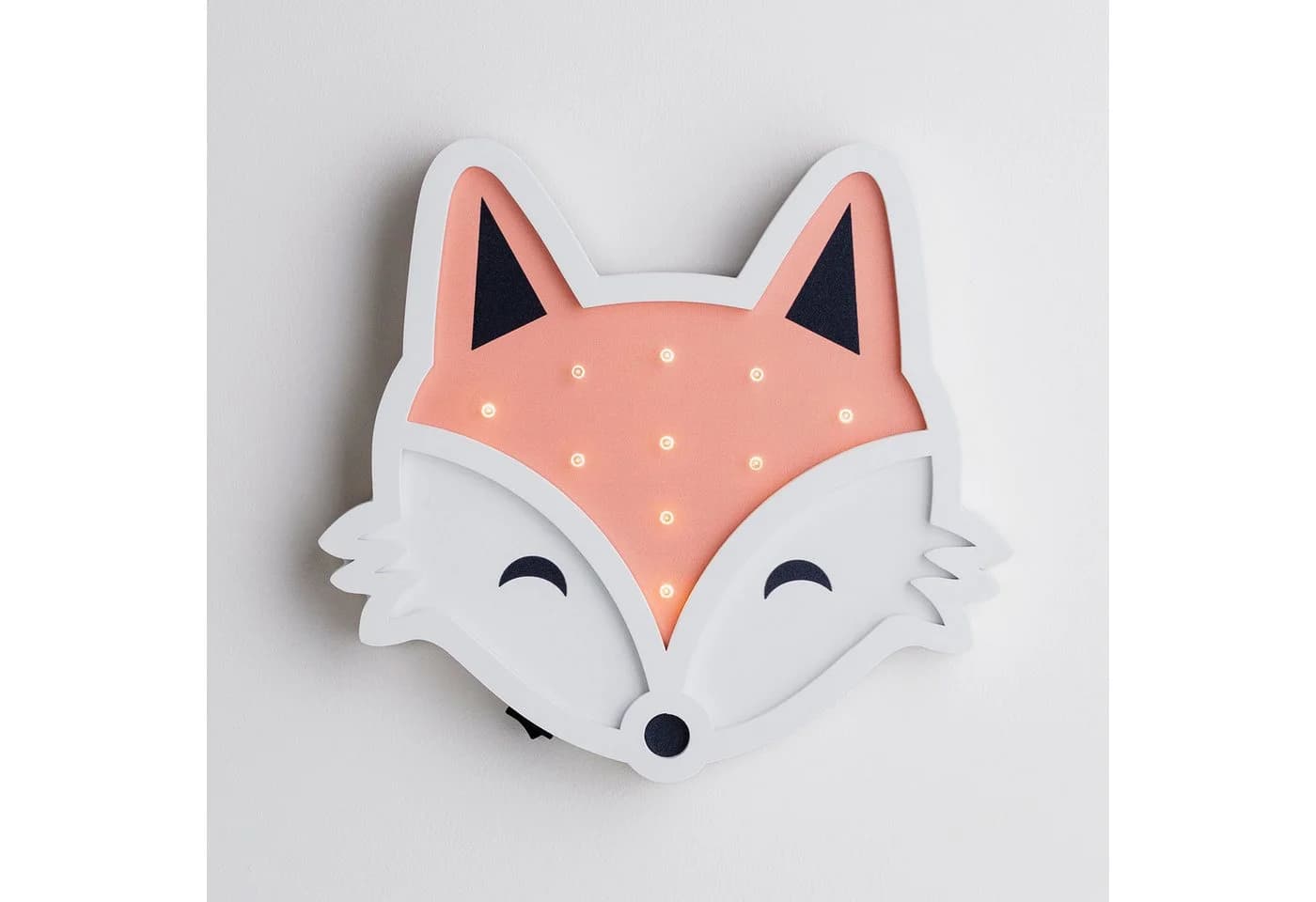 Lights4fun LED Wandleuchte Fuchs Kinderzimmer warmweiß - Bild 2