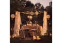 Lights4fun LED Laterne 3er Set Lucena Solar Lampions Crème Bild 1