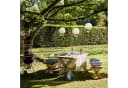 Lights4fun LED Laterne 3er Set Lucena Solar Lampions Crème Bild 5