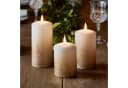 Lights4fun LED-Kerze TruGlow Echtwachs Trio Bronze Ombré mit Fernbedienung Bild 2