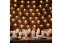 Lights4fun LED-Kerze TruGlow Echtwachs Trio Bronze Ombré mit Fernbedienung Bild 5
