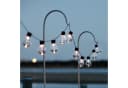 Lights4fun LED-Lichterkette 20er Solar Party warmweiß transparent Bild 2