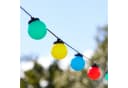 Lights4fun LED-Lichterkette 30er Festival Party Bunt mit Timer Bild 1