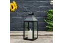 Lights4fun LED Laterne 34cm Albury Gartenlaterne mit TruGlow® Outdoor Kerze Bild 2