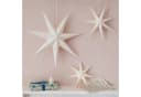 Lights4fun LED Sterne Trio aus Papier mit Timer Bild 1