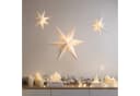Lights4fun LED Sterne Trio aus Papier mit Timer Bild 2