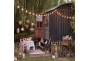 Lights4fun LED-Lichterkette 20er Solar Party Lichterkette Retro Bild 1