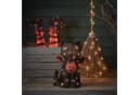 Lights4fun LED Dekofigur Fledermaus-Katze mit Timer Bild 1