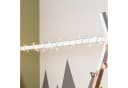 Lights4fun LED-Lichterkette 50er warmweiß transparentes Kabel Bild 1