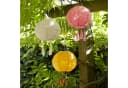 Lights4fun LED Laterne Solar Lampion Cremefarben 20cm Bild 2