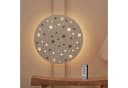 Lights4fun LED Wandleuchte Sternenhimmel wiederaufladbar mit Fernbedienung Bild 1