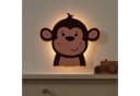 Lights4fun LED Wandleuchte Affe mit Fernbedienung - Dschungel Stil Bild 3