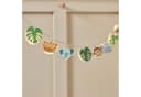 Lights4fun LED-Lichterkette 12er Safari Kinderzimmer Holz Bild 2