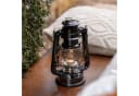Lights4fun LED Sturmlaterne Retro Schwarz Metall Glas Bild 1