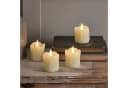Lights4fun LED-Teelichter 4er Set TruGlow® Echtwachs mit Fernbedienung Bild 3