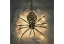 Lights4fun LED Dekofigur Spinne Rattan-Optik 34cm Bild 2