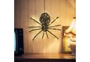 Lights4fun LED Dekofigur Spinne Rattan-Optik 34cm Bild 3