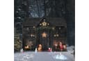 Lights4fun LED Acryl Weihnachtsfigur Felix der Fuchs Weiß Bild 1