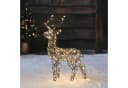 Lights4fun LED-Dekofigur Mini LED-Rentier Hirsch Studley Bild 2