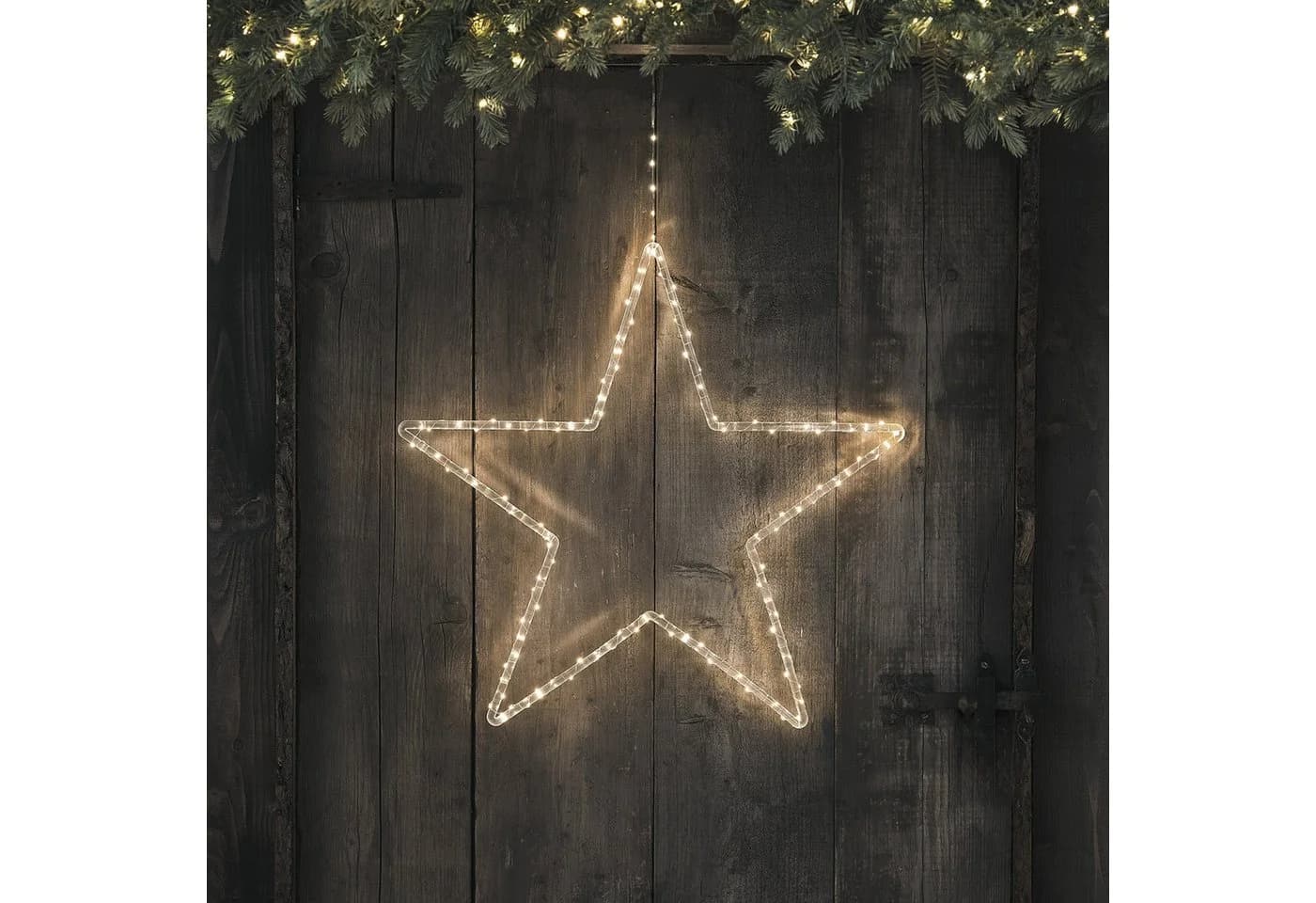 Lights4fun LED-Stern 60cm Acryl LED Stern Weihnachtsdeko - Bild 2