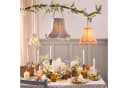 Lights4fun LED-Kerze 3er Set TruGlow® mit Blumen & Fernbedienung Bild 1