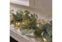 Lights4fun LED-Girlande 1,5m Eukalyptus Beeren Warmweiß Bild 3
