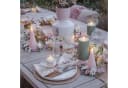 Lights4fun LED-Kerze 3er Set TruGlow® LED-Stumpenkerzen Salbeigrün Bild 5