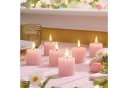 Lights4fun LED-Kerze 6er Set TruGlow® Votivkerzen Blush Pink Fernbedienung Bild 1