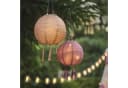 Lights4fun LED Laterne 3er Set Lucena Festival Solar-Lampions Braun/Grün/Rot Bild 4