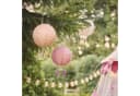 Lights4fun LED Laterne 3er Set Lucena Festival Solar-Lampions Braun/Grün/Rot Bild 5