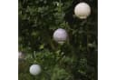 Lights4fun LED Solar-Lampions 3er Set Tyvek Flieder Blau Cremeweiß Bild 4