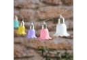 Lights4fun LED Solar Lichterkette 10er Blumen Pastell Warmweiß Bild 3