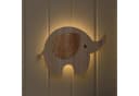 Lights4fun LED Wandleuchte Ernie der Elefant mit Fernbedienung & Timer Bild 3