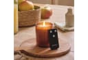 Lights4fun LED-Kerze TruGlow® im geriffelten Glas mit Fernbedienung Orange Bild 5