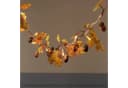 Lights4fun LED-Herbstgirlande 1,8 m mit Eichenlaub Grün/Orange Bild 2