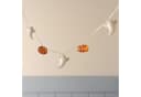 Lights4fun LED-Lichterkette 20er Halloween Geister & Kürbisse mit Timer Bild 1
