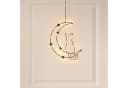 Lights4fun LED Dekolicht Osby Halloween-Deko Katze & Mond mit Timer Bild 3
