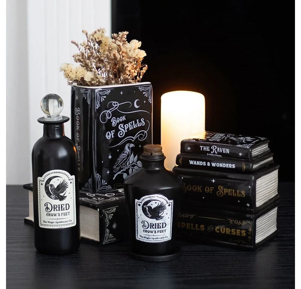 Something Different Duftlampe Gothic Teelichthalter Dark Raven Schwarz - Bild 5