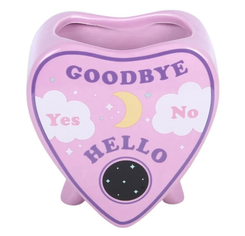Something Different Dekovase Ouija Planchette Keramik Vase violett - Bild 2