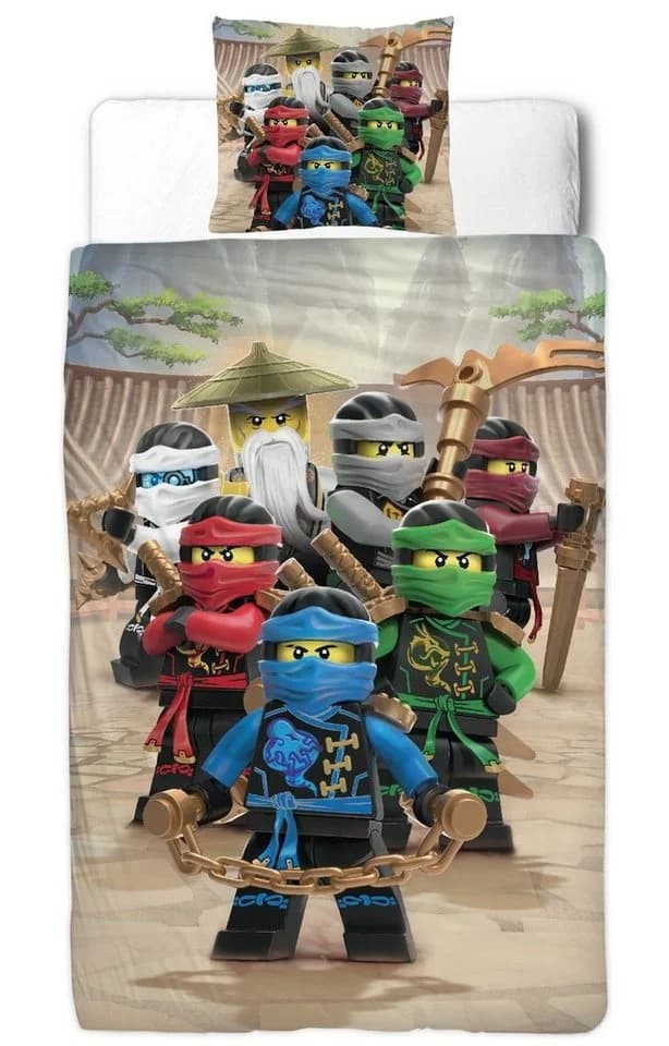 MTOnlinehandel Bettwäsche LEGO Ninjago Bunt 2-teilig - Bild 2